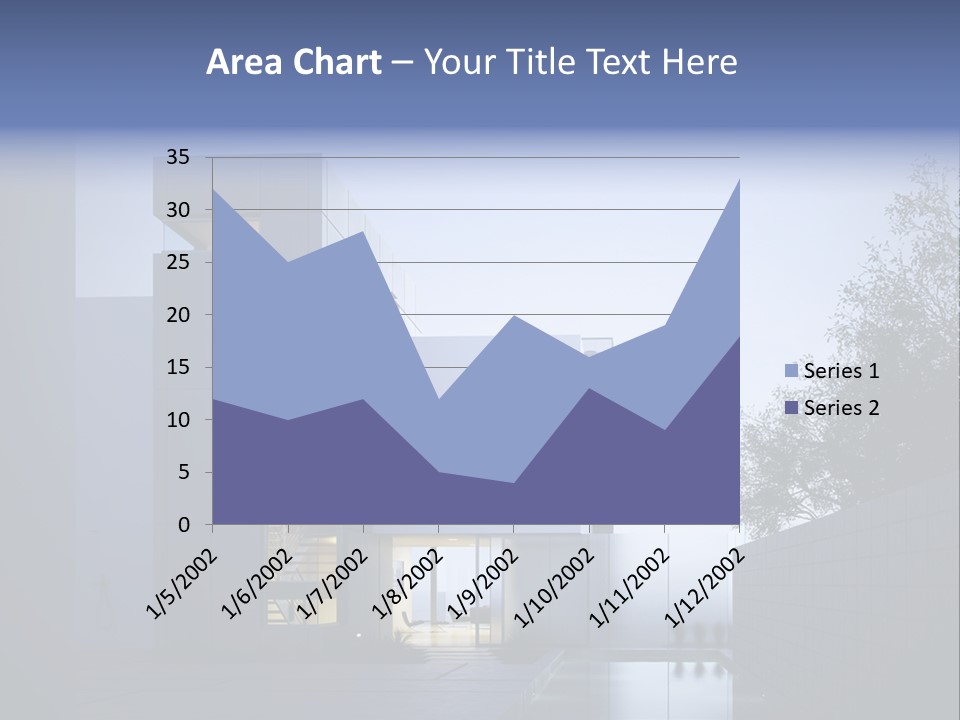 Scene Exterior Background PowerPoint Template