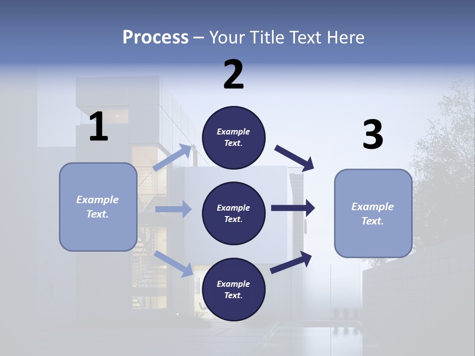 Scene Exterior Background PowerPoint Template