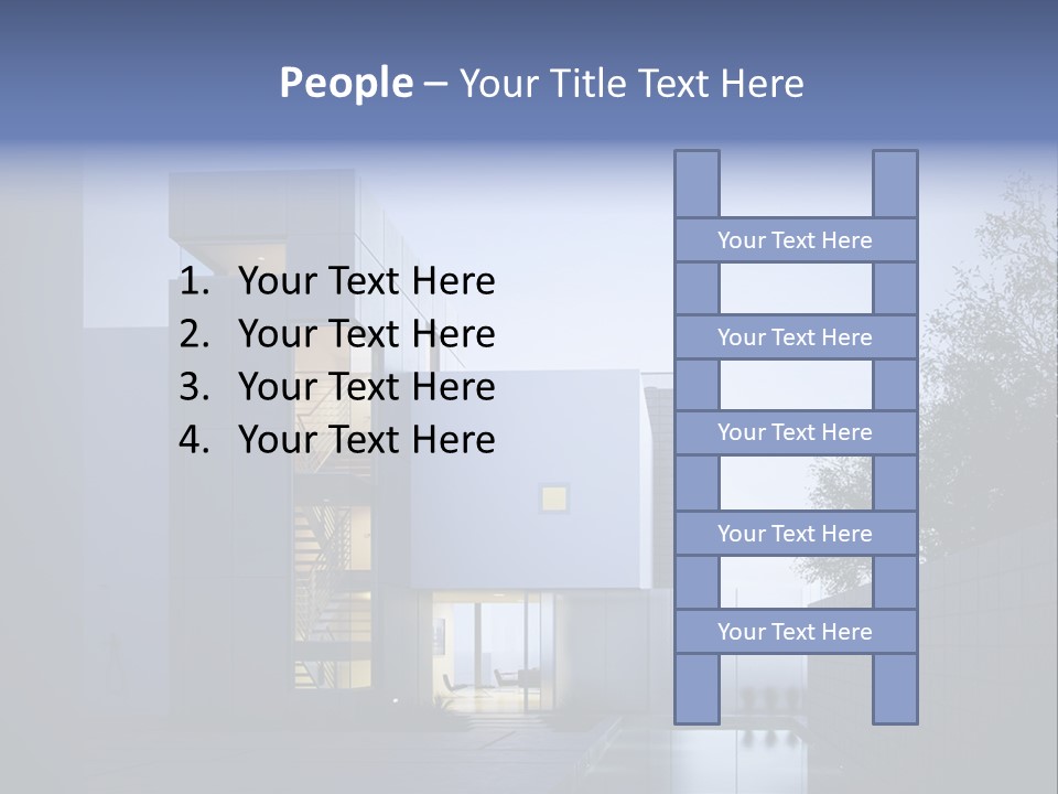 Scene Exterior Background PowerPoint Template