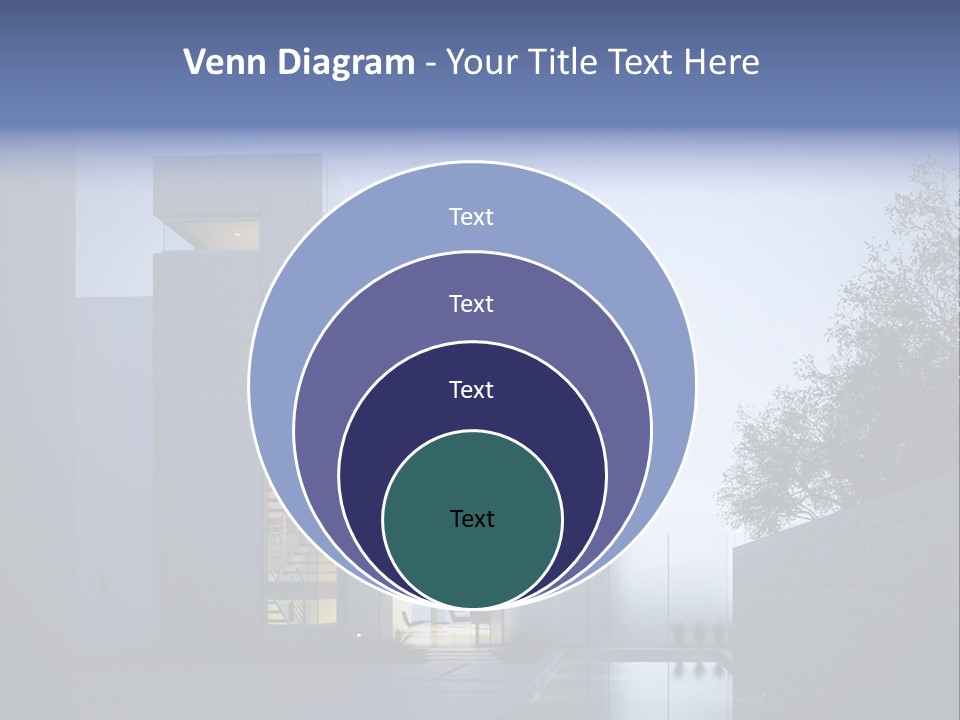 Scene Exterior Background PowerPoint Template