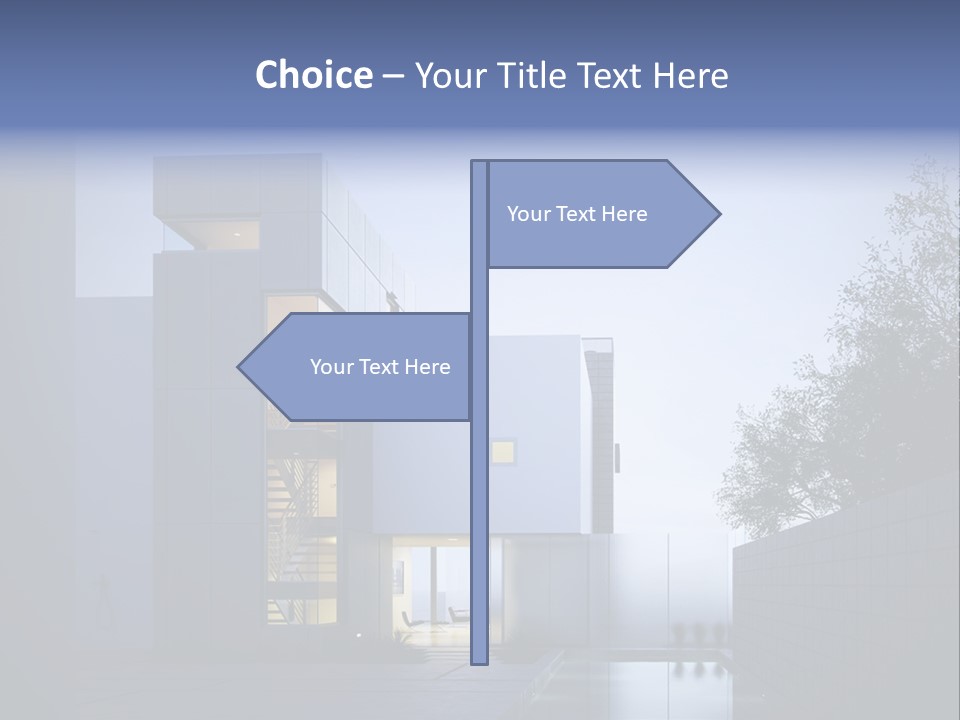 Scene Exterior Background PowerPoint Template