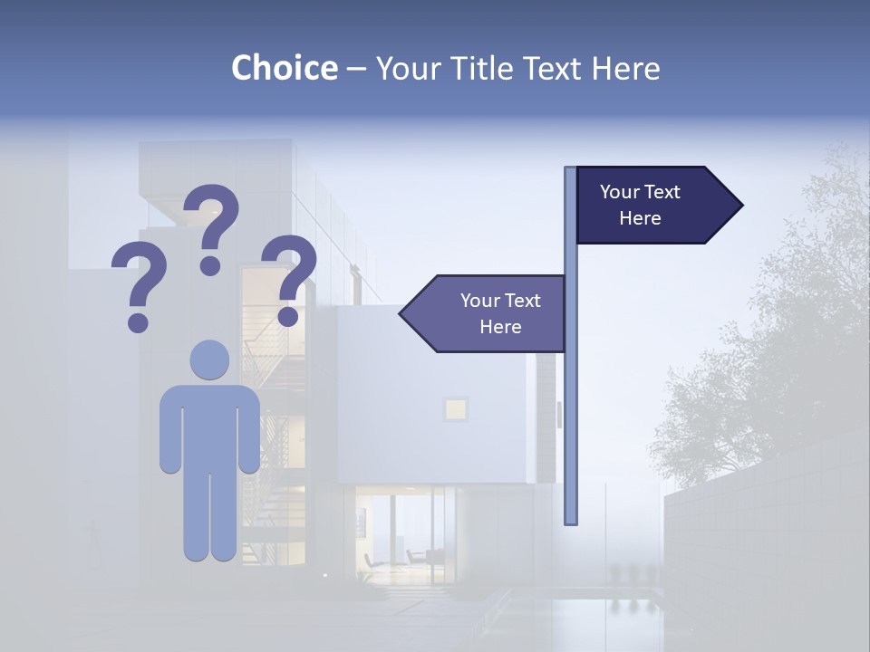 Scene Exterior Background PowerPoint Template