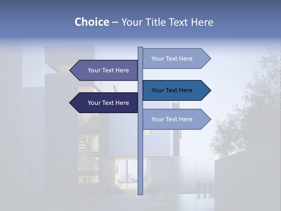Scene Exterior Background PowerPoint Template