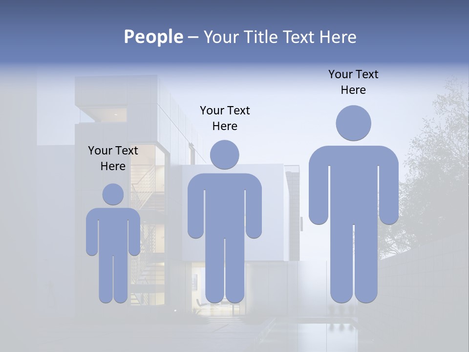 Scene Exterior Background PowerPoint Template