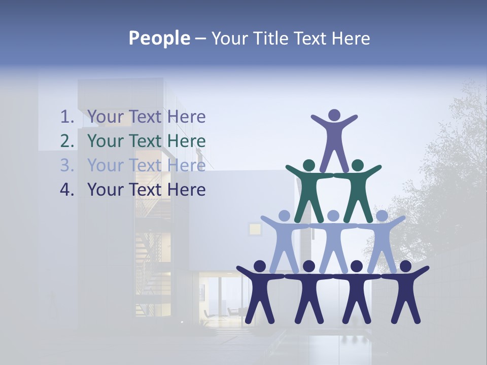 Scene Exterior Background PowerPoint Template