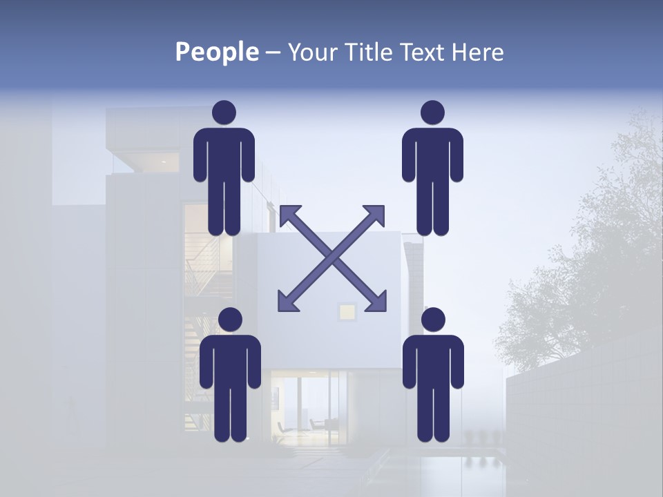 Scene Exterior Background PowerPoint Template