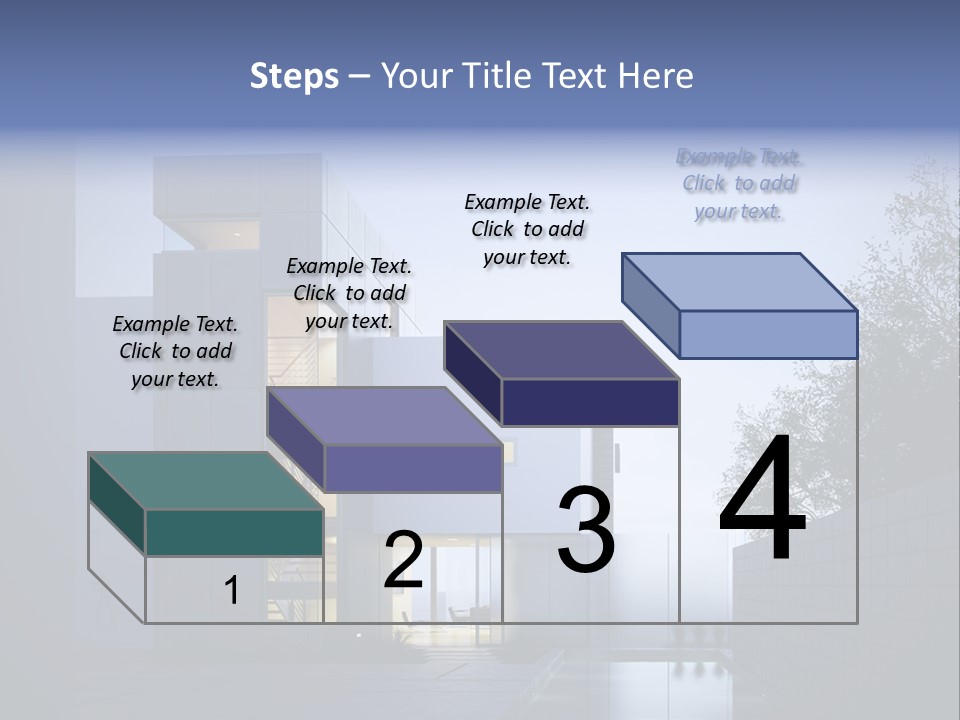 Scene Exterior Background PowerPoint Template