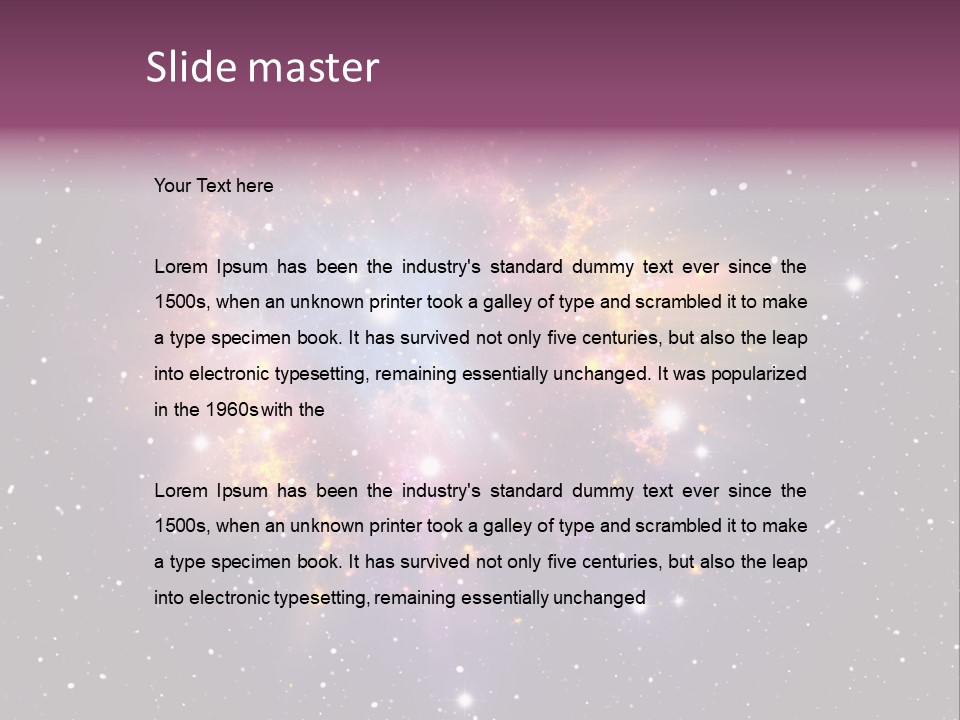 Motion Trendy Illustration PowerPoint Template