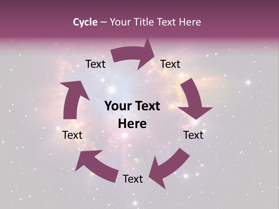 Motion Trendy Illustration PowerPoint Template