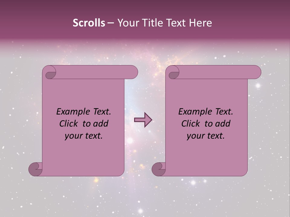 Motion Trendy Illustration PowerPoint Template
