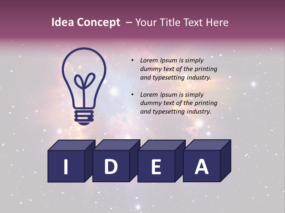 Motion Trendy Illustration PowerPoint Template