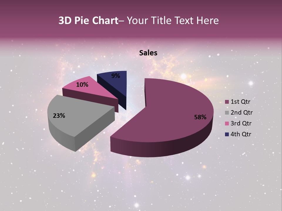Motion Trendy Illustration PowerPoint Template