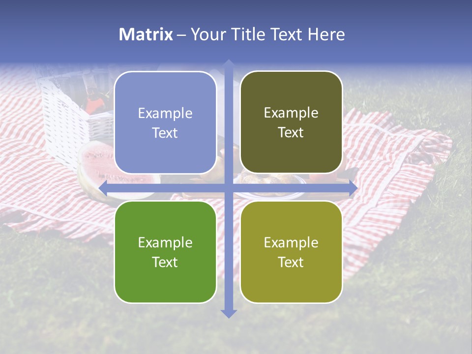 Cane Wine Picnic PowerPoint Template