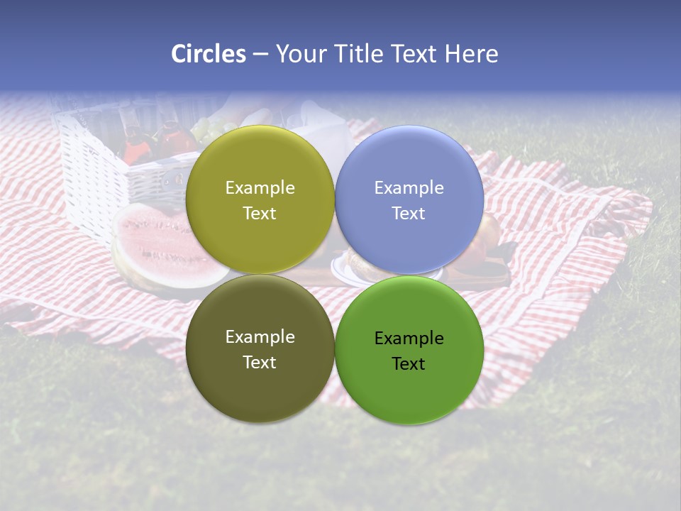 Cane Wine Picnic PowerPoint Template