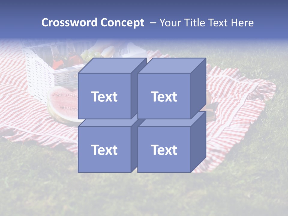 Cane Wine Picnic PowerPoint Template