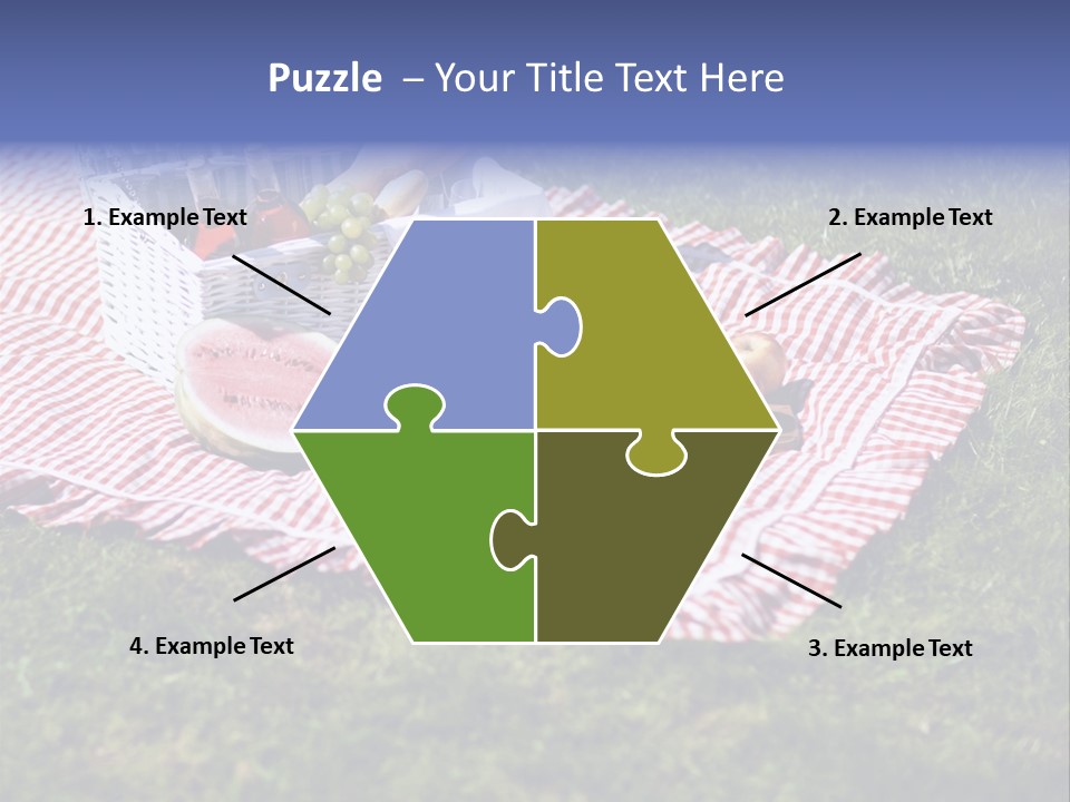 Cane Wine Picnic PowerPoint Template