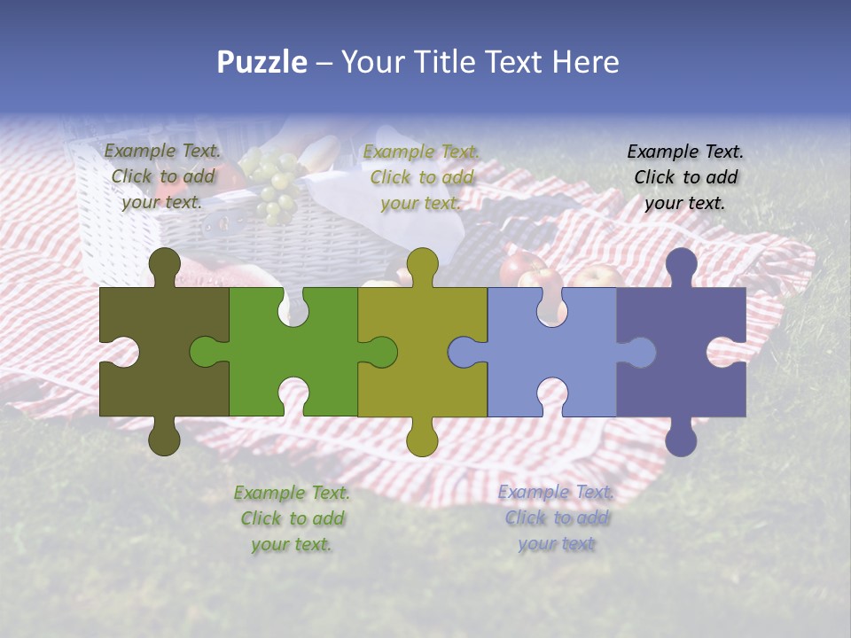 Cane Wine Picnic PowerPoint Template