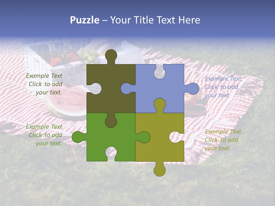 Cane Wine Picnic PowerPoint Template