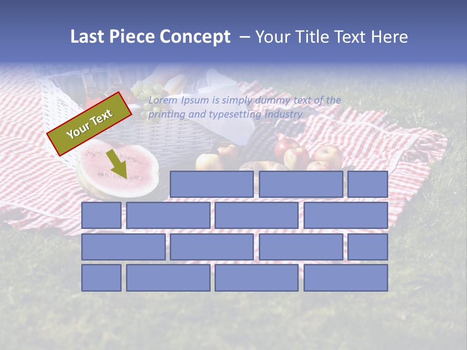 Cane Wine Picnic PowerPoint Template