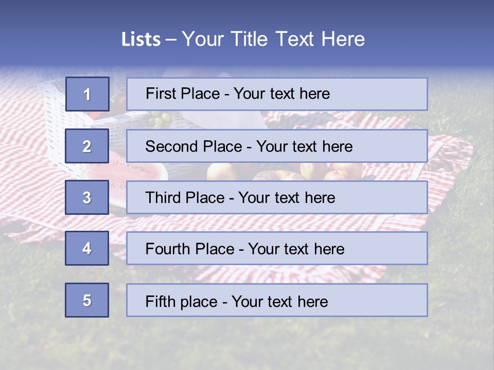 Cane Wine Picnic PowerPoint Template