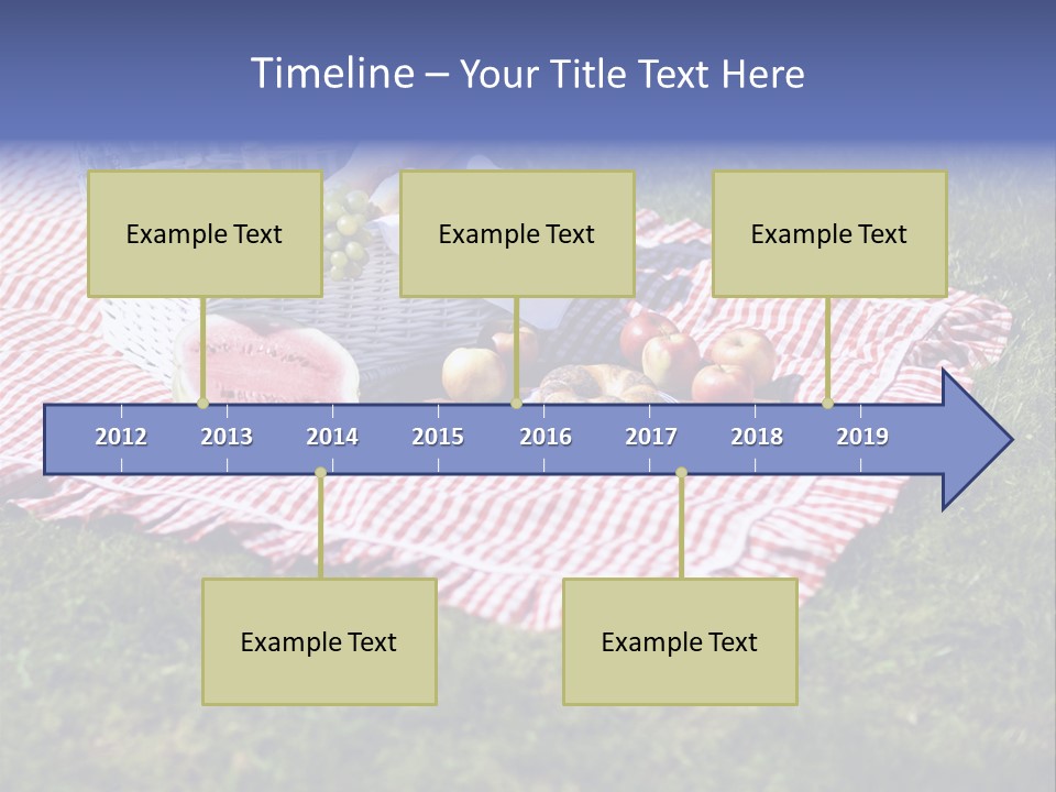 Cane Wine Picnic PowerPoint Template