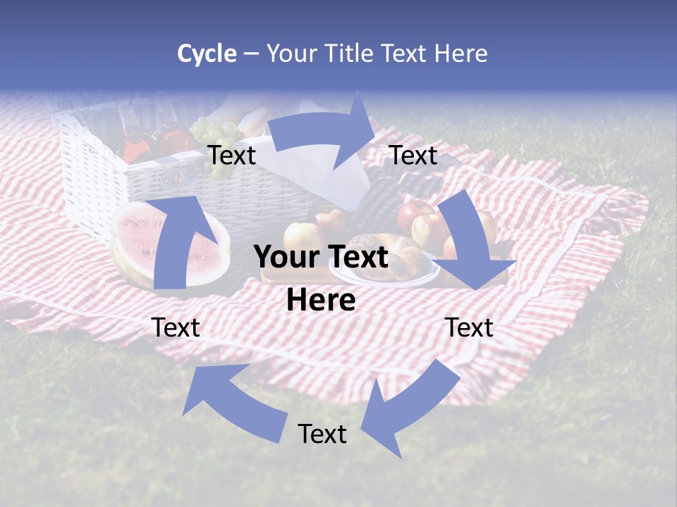 Cane Wine Picnic PowerPoint Template