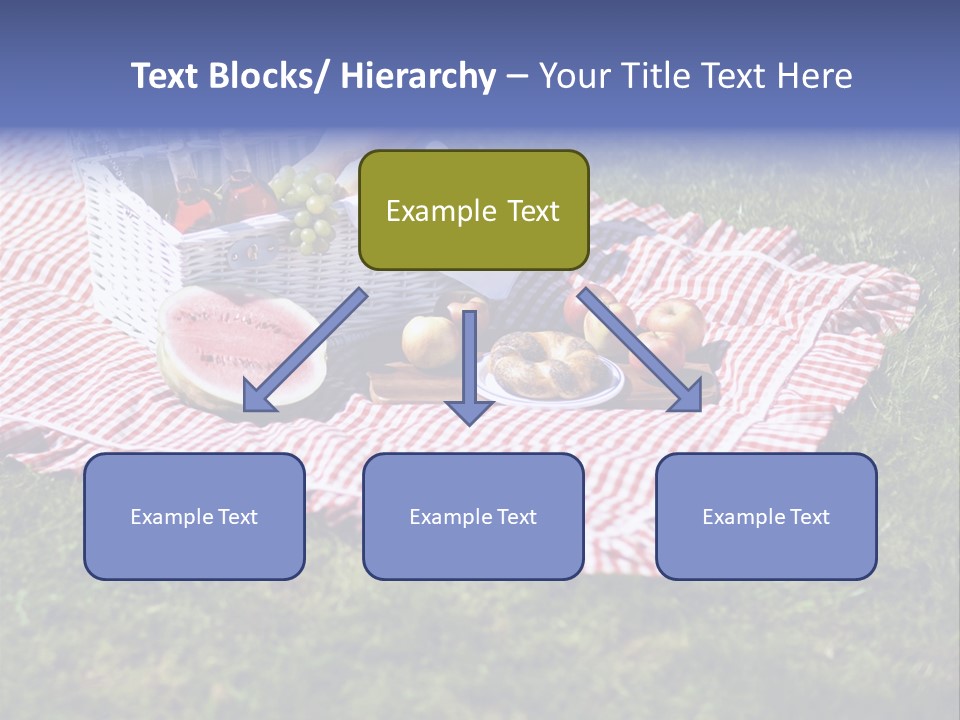 Cane Wine Picnic PowerPoint Template