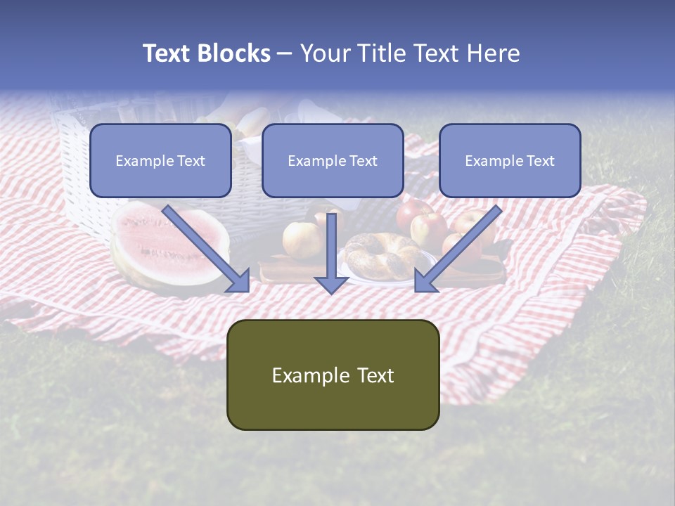 Cane Wine Picnic PowerPoint Template