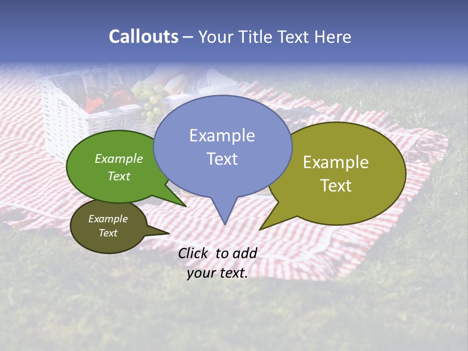 Cane Wine Picnic PowerPoint Template