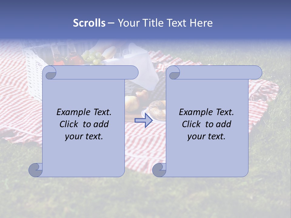 Cane Wine Picnic PowerPoint Template