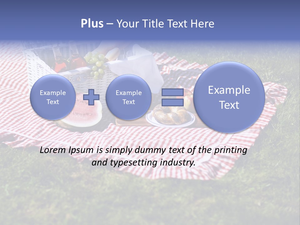 Cane Wine Picnic PowerPoint Template