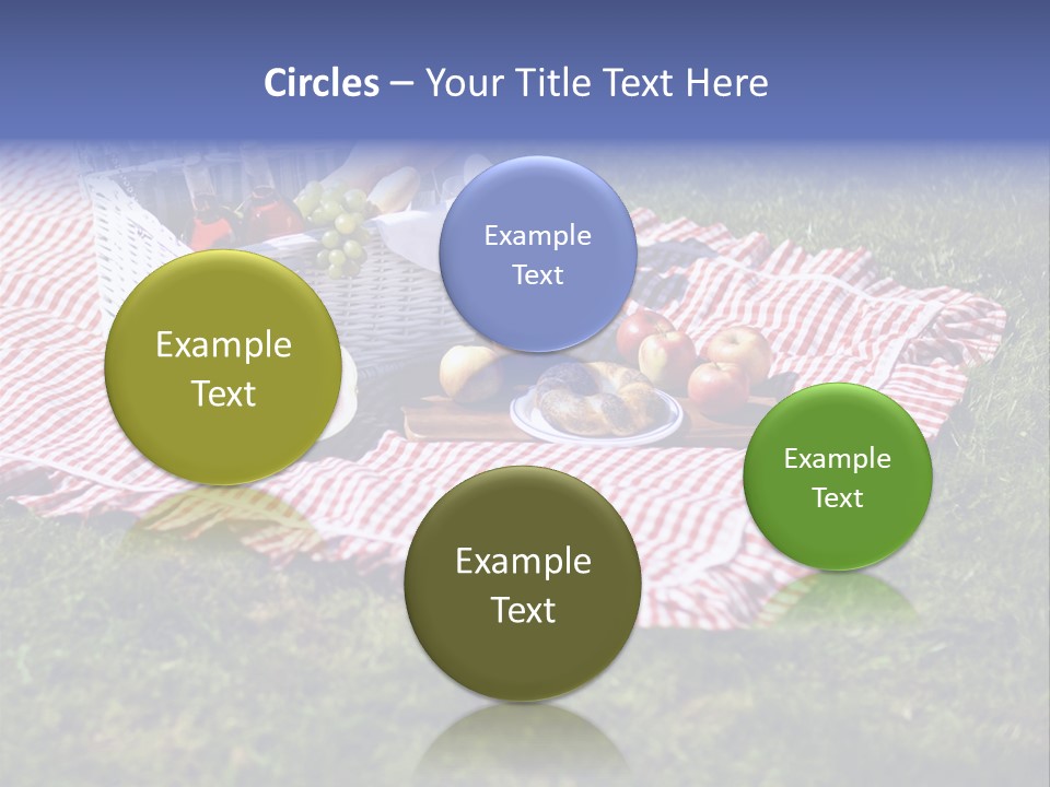 Cane Wine Picnic PowerPoint Template