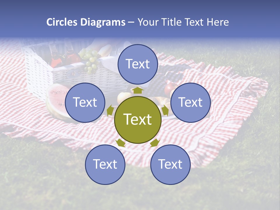 Cane Wine Picnic PowerPoint Template