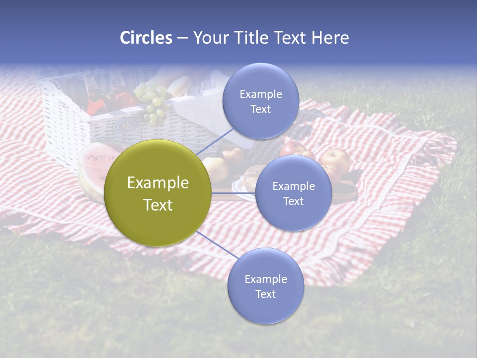 Cane Wine Picnic PowerPoint Template