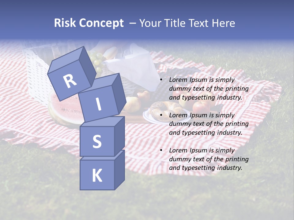 Cane Wine Picnic PowerPoint Template