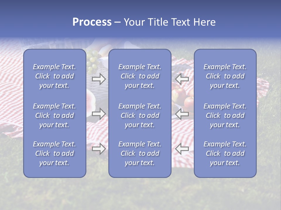 Cane Wine Picnic PowerPoint Template