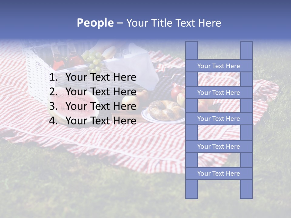 Cane Wine Picnic PowerPoint Template