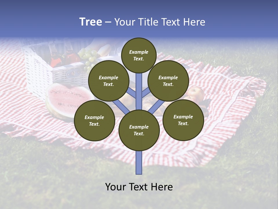 Cane Wine Picnic PowerPoint Template