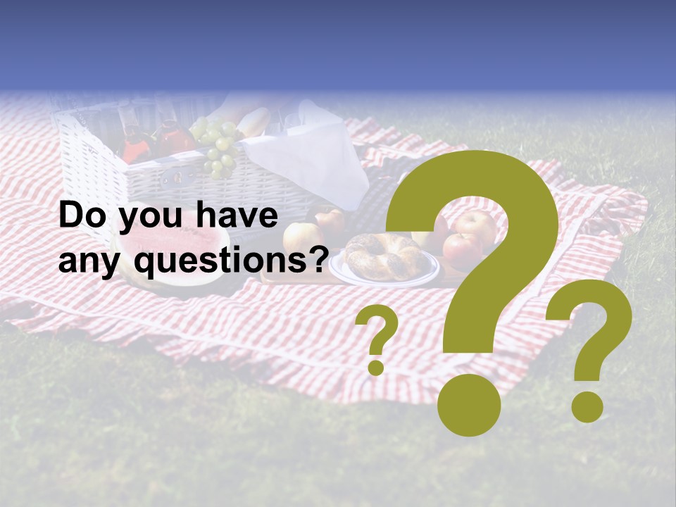 Cane Wine Picnic PowerPoint Template