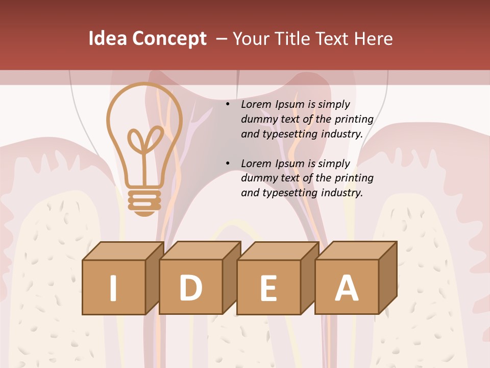 Therapy Gum Doctor PowerPoint Template