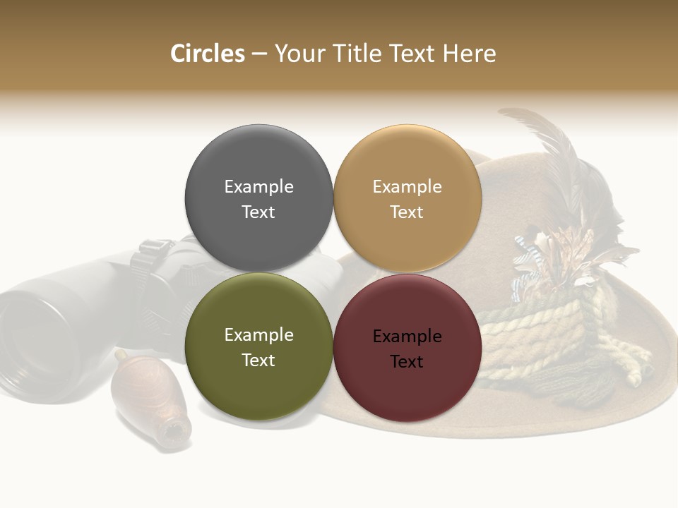 Close Up Decorated Wear PowerPoint Template