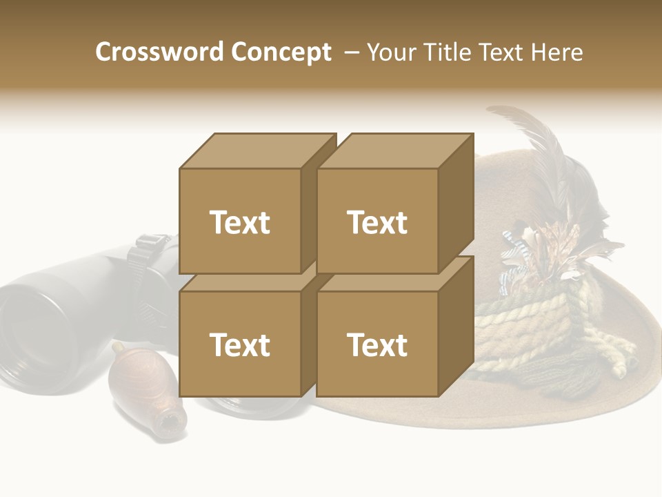 Close Up Decorated Wear PowerPoint Template