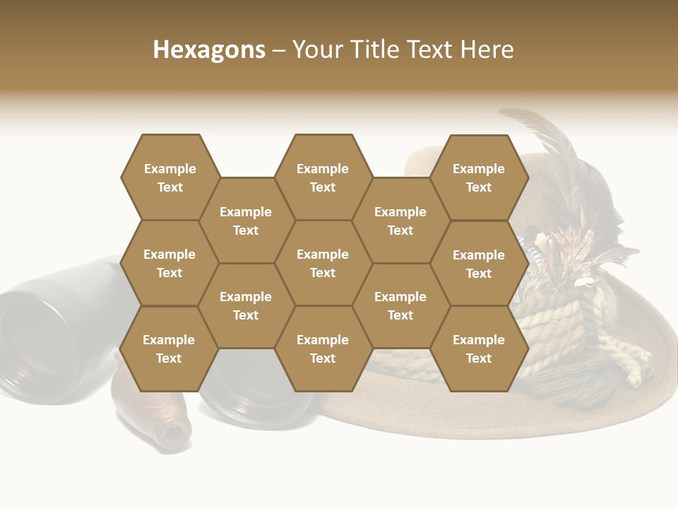 Close Up Decorated Wear PowerPoint Template