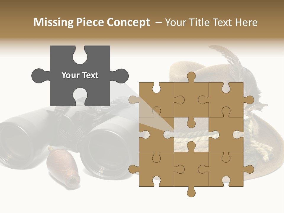 Close Up Decorated Wear PowerPoint Template