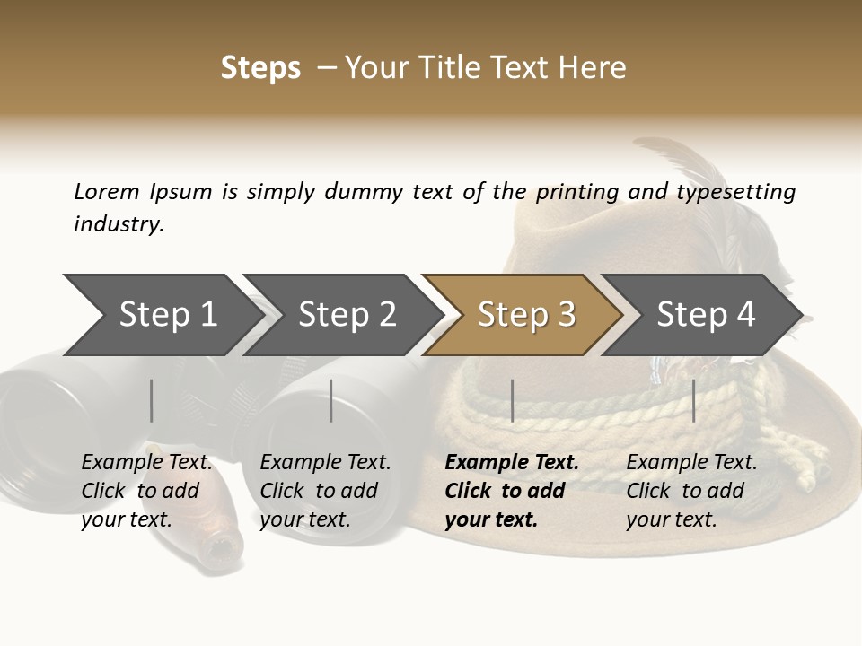 Close Up Decorated Wear PowerPoint Template
