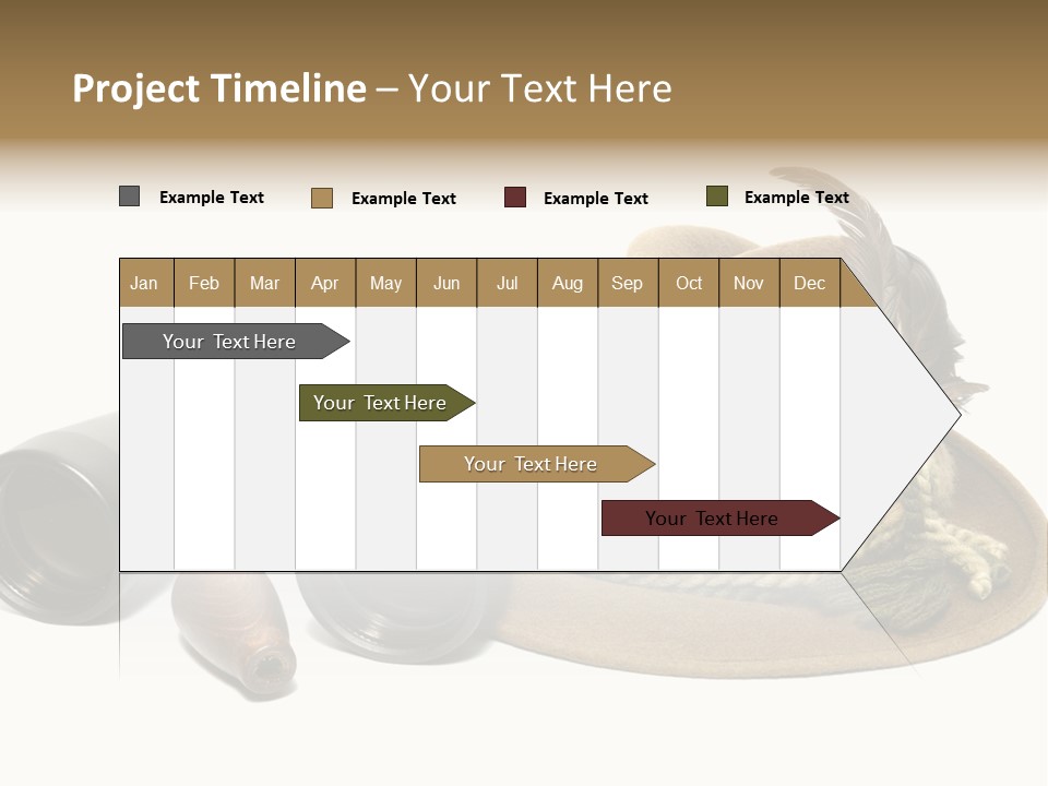 Close Up Decorated Wear PowerPoint Template
