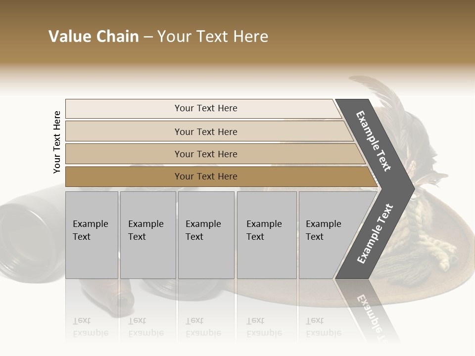 Close Up Decorated Wear PowerPoint Template