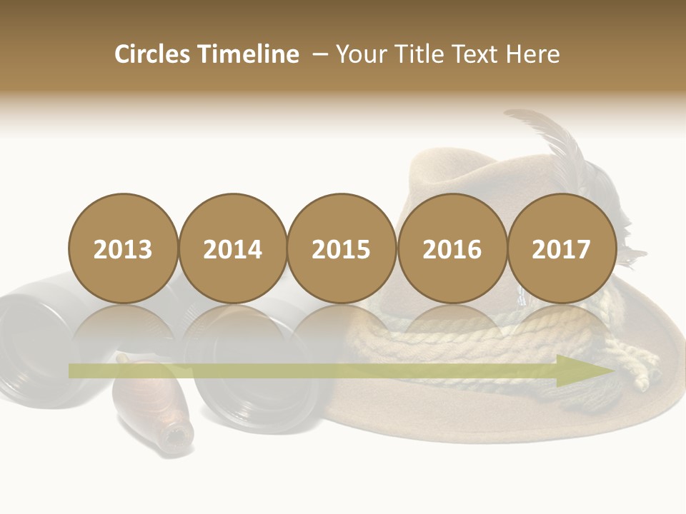 Close Up Decorated Wear PowerPoint Template