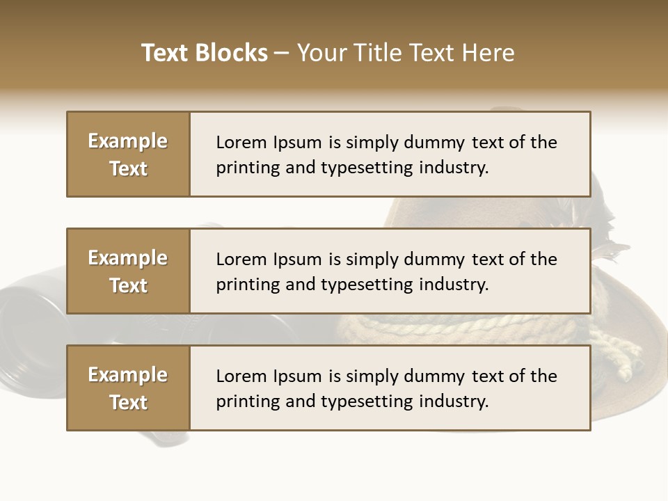 Close Up Decorated Wear PowerPoint Template
