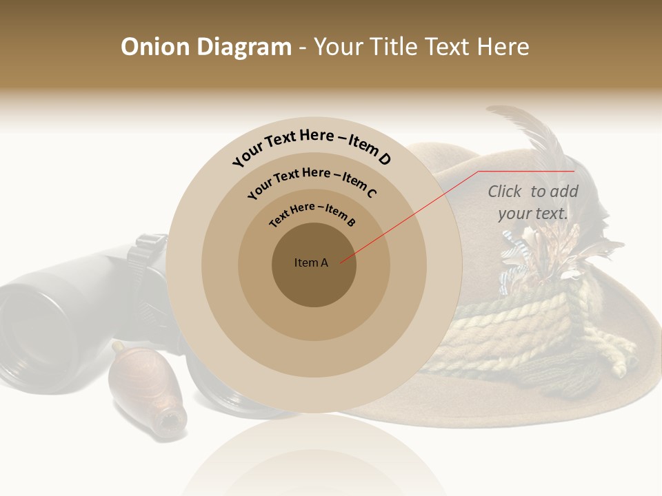 Close Up Decorated Wear PowerPoint Template